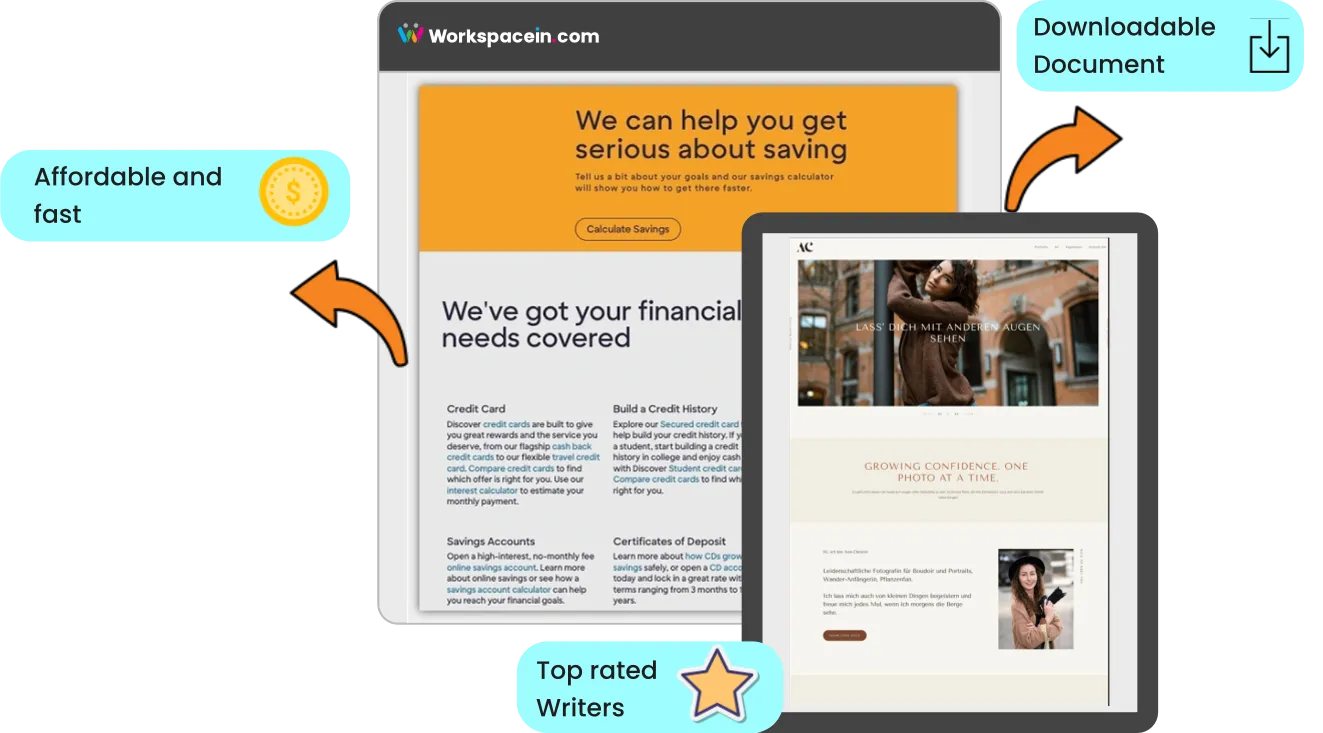 Professional website copywriting service — hire website copywriters
